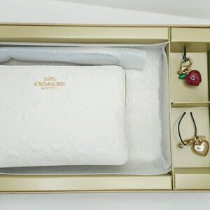 Coach Wristlet Boxed Set w/Charms